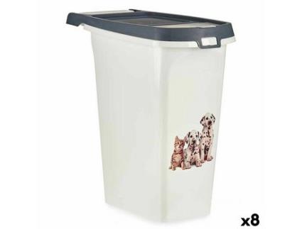 Dispensador Animais de Estimação Antracite 10 L (8 Unidades)