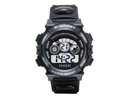 Smartwatch LUGA67 Eletrónico Luminoso Despertador Multifunções Digital Led