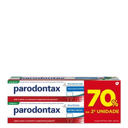 Parodontax Extra Fresh Duo Pasta Dentífrica Preço Especial 2x75ml