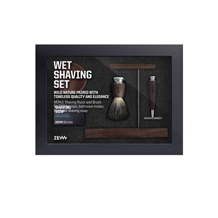 Conjunto Barbear Men Wet Shaving Set ZEW for men