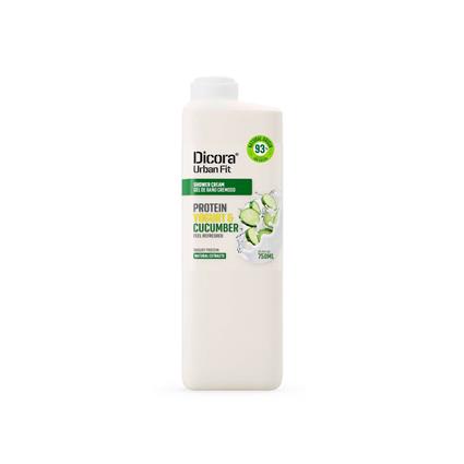 Gel Duche Cremoso Iogurte e Pepino Urban Fit Dicora 750 ml