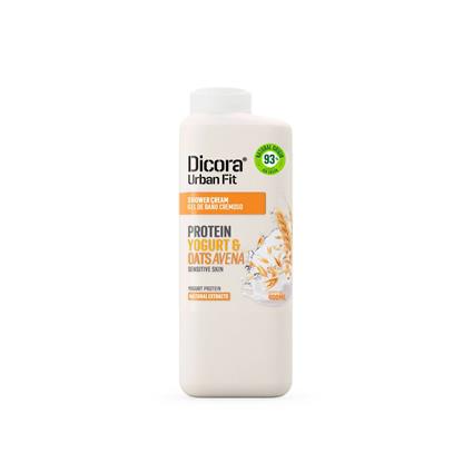 Gel Duche Cremoso Iogurte e Aveia Urban Fit Dicora 400 ml