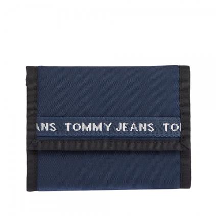 Tommy Hilfiger CARTERA NYLON TRIFOLD, Azul Marino - Ref. AM0AM11720