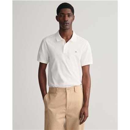 Gant Polo direito piqué, mangas curtas