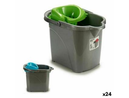 Balde de Limpeza Com rodas Plástico 31 x 31 x 41 cm (24 Unidades)