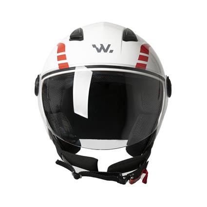 Conforto urbano wayscral capacete de motocicleta a jacto de tamanho longo de viseira