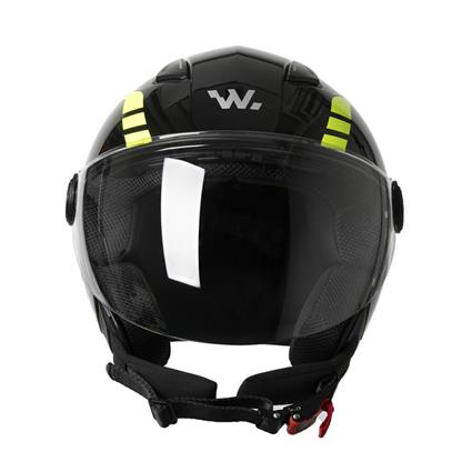 Conforto urbano wayscral capacete de motocicleta a jacto de tamanho m preto