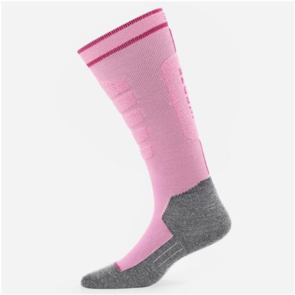 MEIAS DE SKI E SNOWBOARD CRIANÇA 100 ROSA