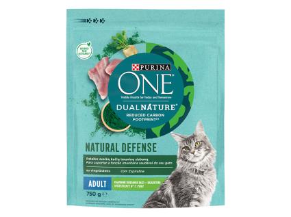 Ração Para Gato Purina One Dual Nat Peru 750g