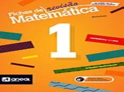 Livro Fichas De Matemática 1 - 1.º Ano