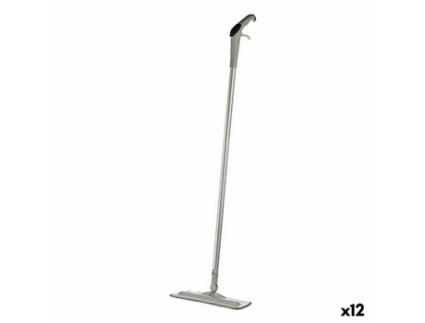 Mopa Tripla com Pulverizador Aço inoxidável Plástico 14 x 40 x 128 cm (12 Unidades)