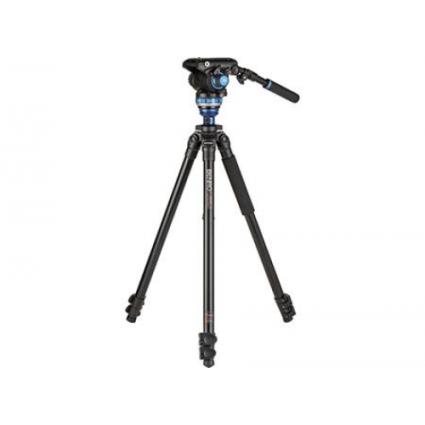 TRIPÉ ALUM.VIDEO SINGLE TUBE PRO KIT