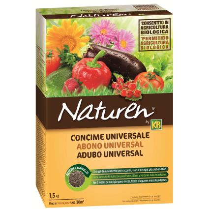 Adubo universal KB NATUREN GRANULADO 1.5KG