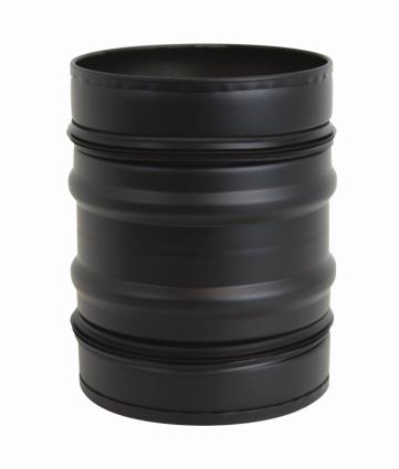 União MACHO-MACHO  PRETO VMLOCK PELLETS D100MM