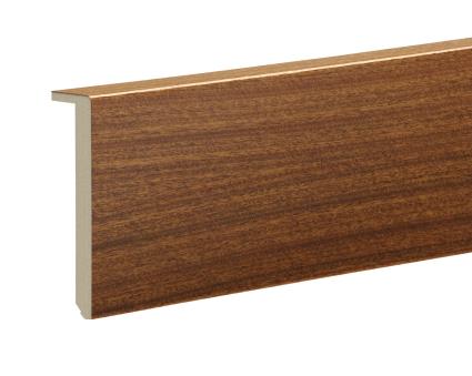 Rodapé de MDF COBERTURA MOGNO 12X2.9X240CM