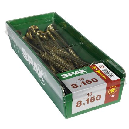 16 Parafusos ANILHA 8X160MM