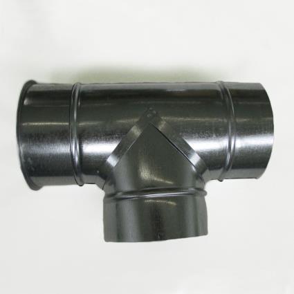 Tê com divisória GALVANIZADO D110