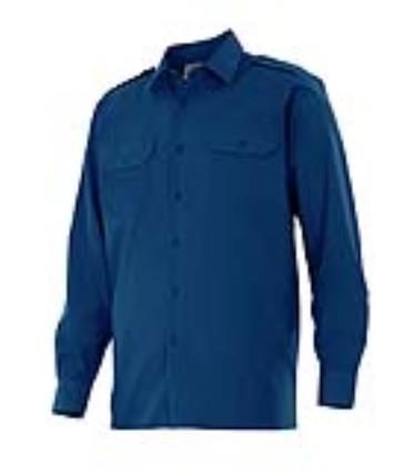 Camisa DIVISAS MANGA COMPRIDA AZUL NAVY M