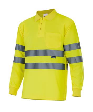 Polo AV MANGA COMPRIDA AMARELO 4XL