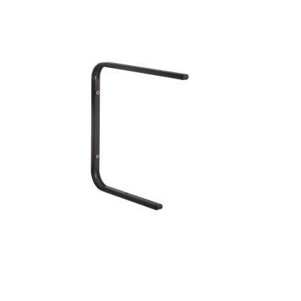 Gancho oval em U 40 30KG PRETO