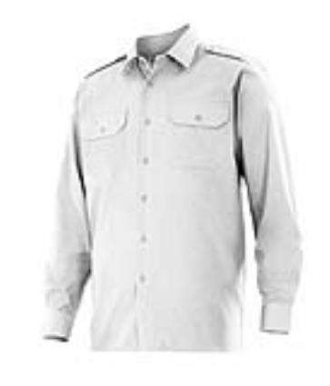 Camisa DIVISAS MANGA COMPRIDA BRANCO S