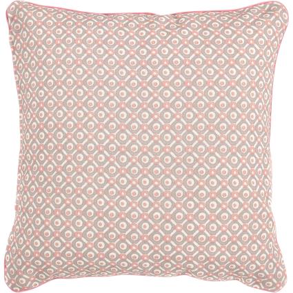 Almofada decorativa 40X40CM COASTER ROSA