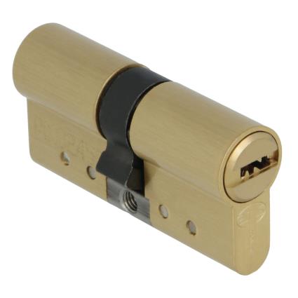 Cilindro chave pontos  EZ LATÃO 60MM 30X30