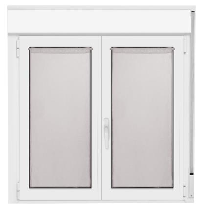 Cortinado pequena largura LEO BEGE