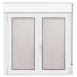 Cortinado pequena largura LEO BEGE