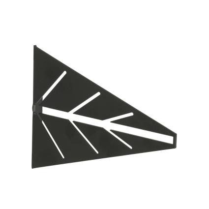 Esquadro de aço ARROW 12X18 15KG PRETO