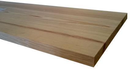 Ripa de madeira aplainada PINHO 18X250X2600MM