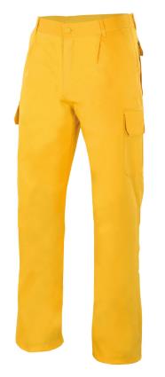 Calças MULTIBOLSOS AMARELO 46