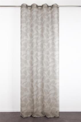 Cortinado ILHOS 140X260CM MANAUS NATURAL