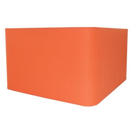 Abajur quadrangular liso Nº5 LARANJA 