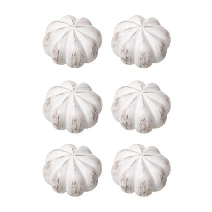 6 puxadores de móvel REOCORTES BRANCO D35MM