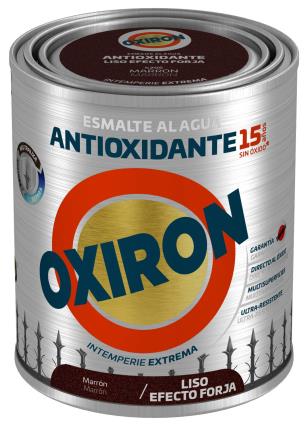 Esmalte anti ferrugem ÁGUA EF FORJA CASTANHO OXIRON 0.75L