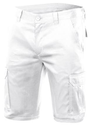 Bermudas STRETCH MULTIBOLSOS BRANCO 50