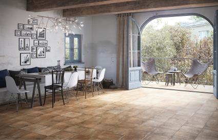 Pavimento cerâmico COTTO BROWN 33X33CM