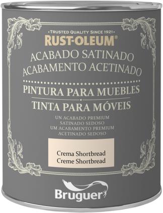 Tinta para móveis ACETINADA 0.75L CREME SHORTBREAD