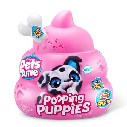 Pets Alive Peluche Interativo Pooping Puppies