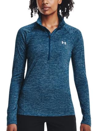 T-Shirt de manga comprida Under Armour Tech 1/2 Zip - Twist-BLU