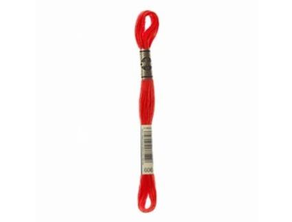 Linha de Bordar DMC Mouline 117Mc Laranja Abobora 606