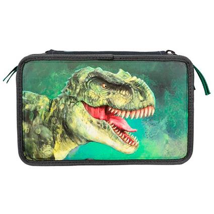 Dino World Estojo Verde Triplo Modelo 3D