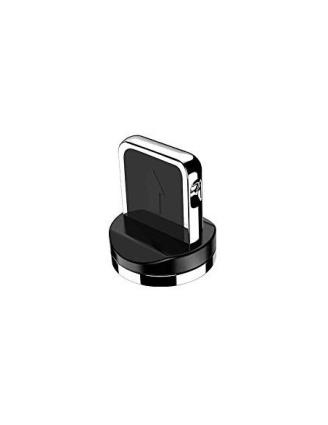 Adaptador Universais Plug Magnético Lightning - Prateado