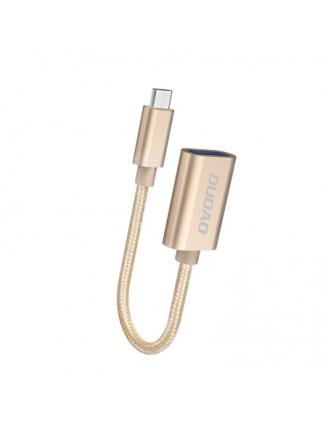 Adaptador  Micro USB Type C - Preto