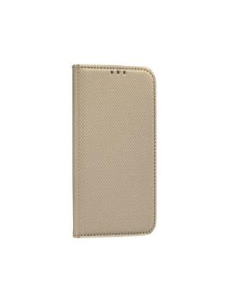 Capa Livro Horizontal Leather  Galaxy S10 Plus - Dourado