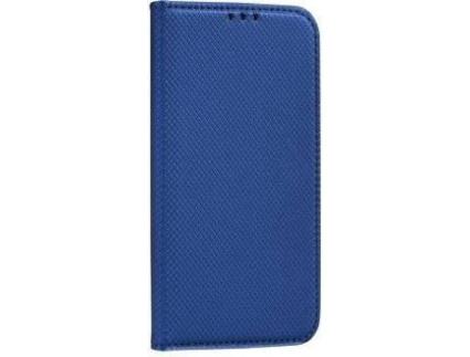 Capa Livro Horizontal Leather  Galaxy A10 - Azul Marinho