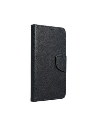 Capa Livro Horizontal Fancy Leather  Redmi 8A - Preto