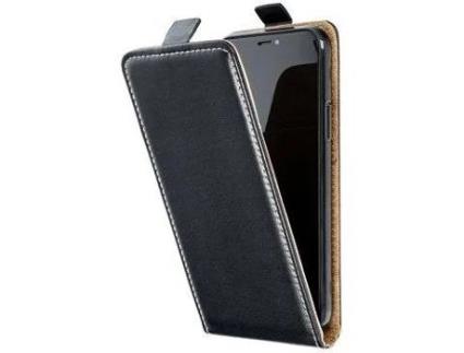 Capa Livro Vertical  P8 Lite - Preto