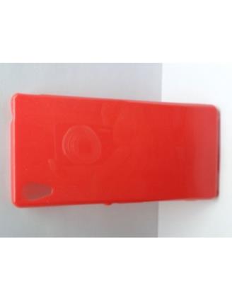 Capa Silicone  Xperia M4 Aqua - Vermelho - Vermelho